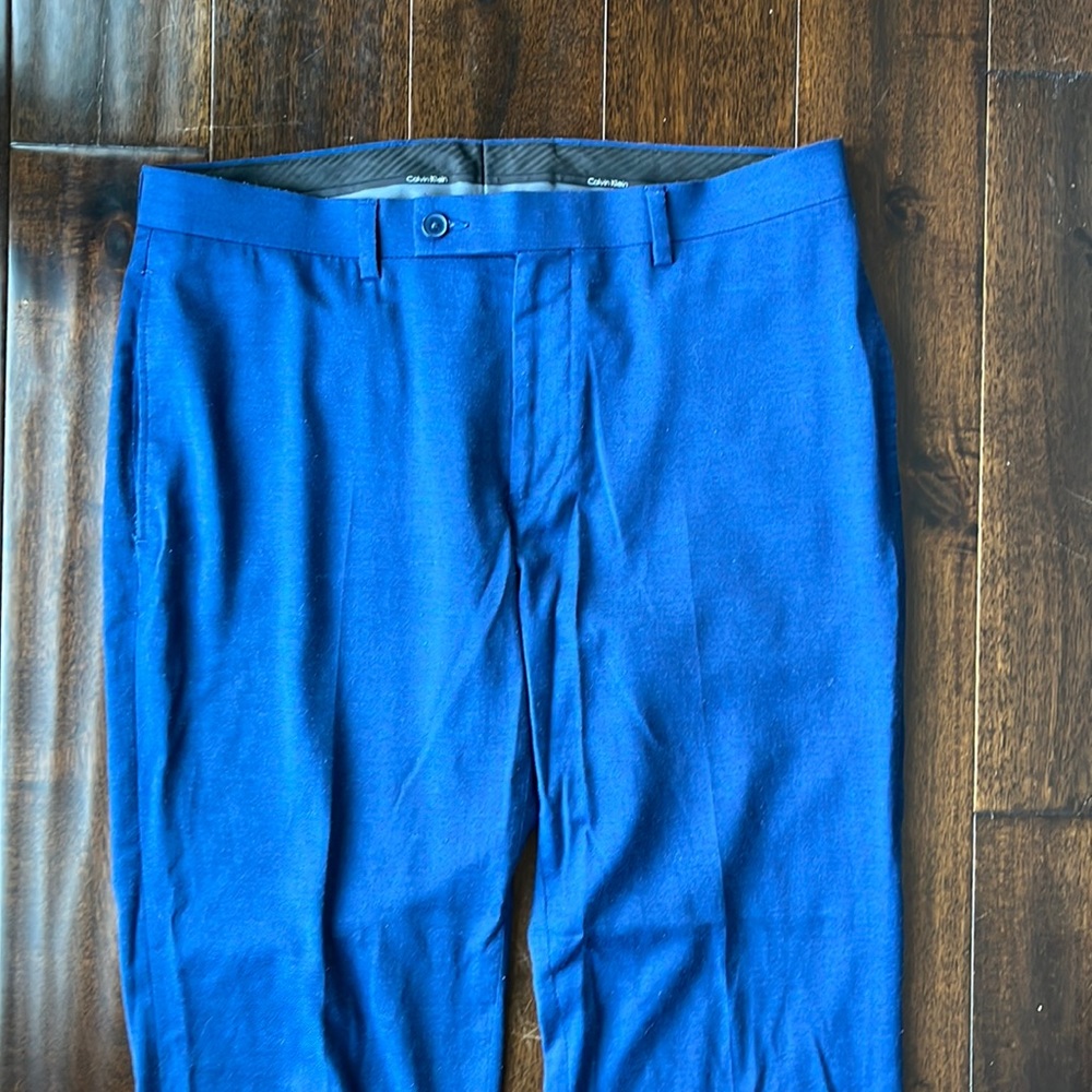 Calvin Klein Men’s Navy Dress Pants 34Wx30L